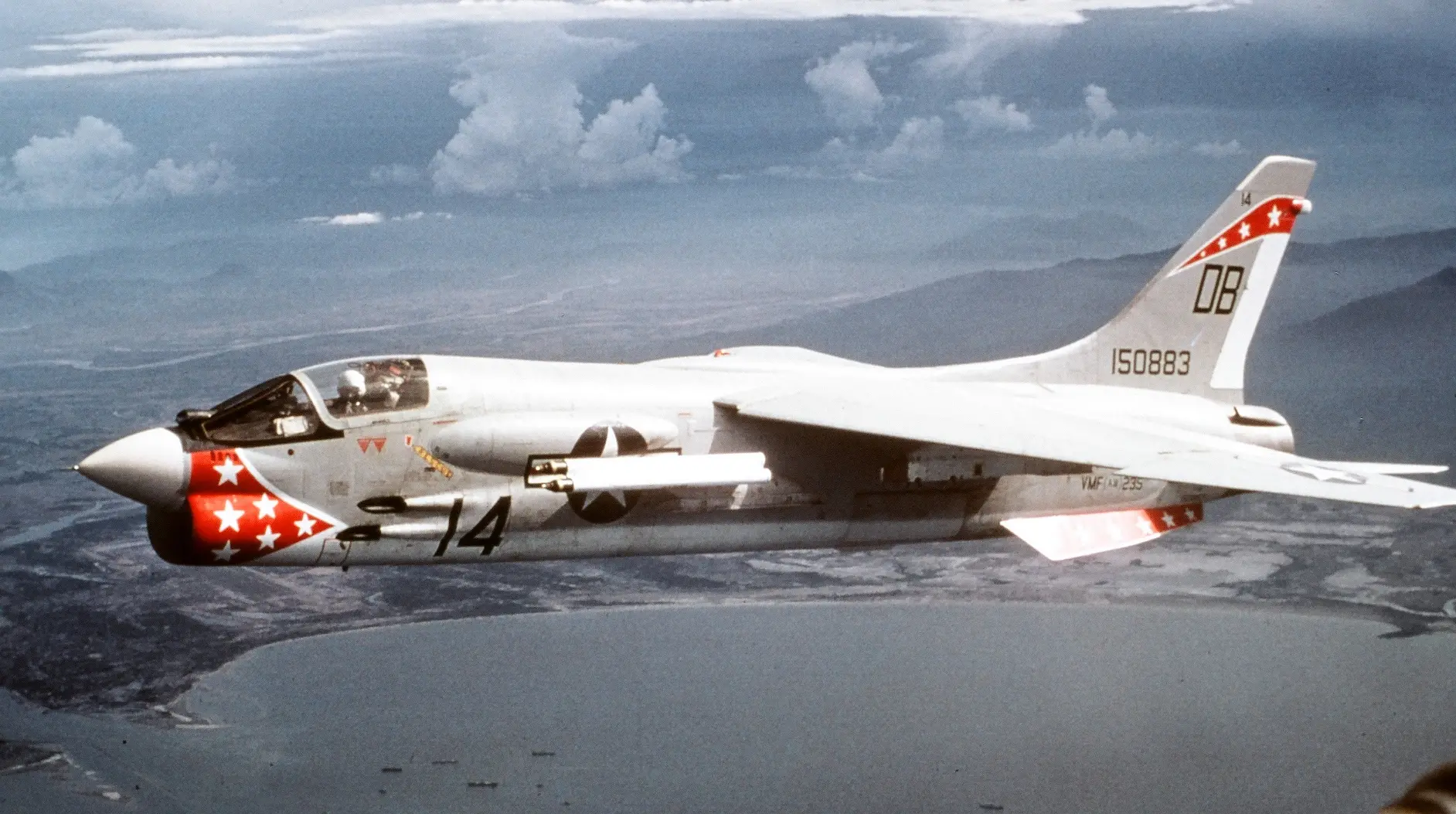 Incredible Ride: Crusader Pilot Punches Out Into A Thunderstorm