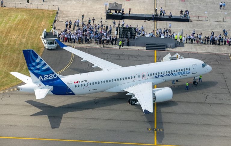 Airliner News: Airbus Unveils Their New A220 Series Airliners