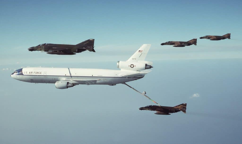 A KC-10 Auction is Underway, In Case Your Christmas List Was Missing a Tanker 3 KC 10A refueling 301st TFW F 4Ds 1983