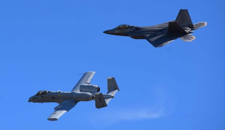 F-22 Raptor and Warthog, Aerobatic Pilots Ready for Wings Over North Georgia