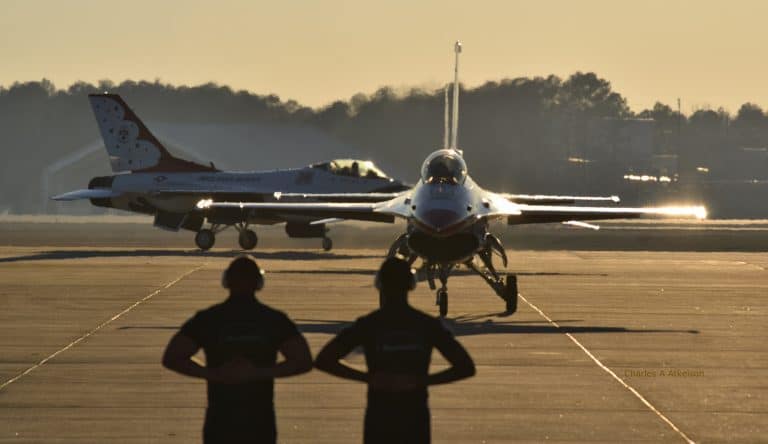 Thunderbirds Pumped and Ready for Sunday’s Super Bowl LIII Flyover