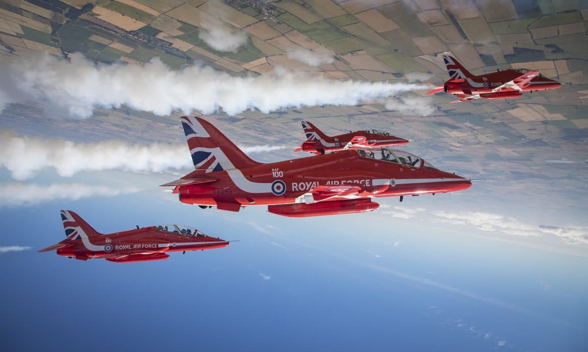Red Arrows Announce North American Airshow Schedule