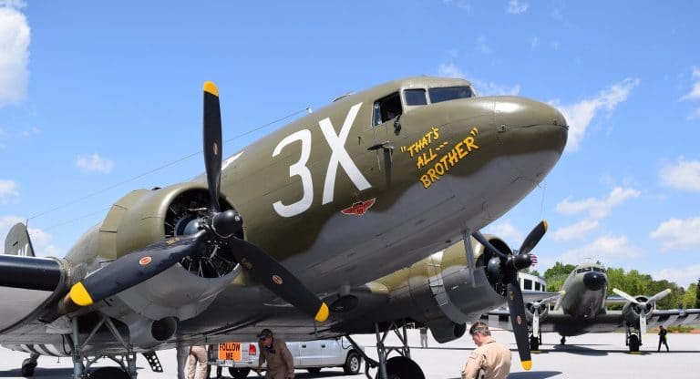 WWII Heritage Days Showcases D-Day C-47s, Army Golden Knights