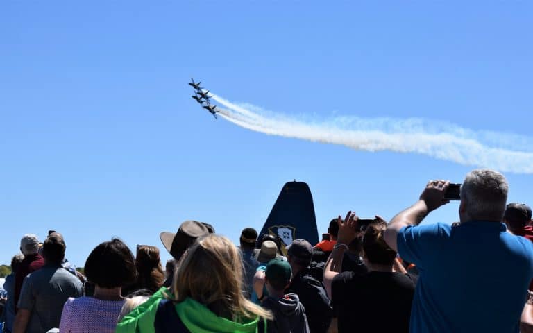 Naval Aviation Museum Honored to Host Blue Angels Practices