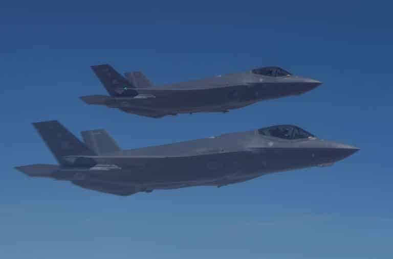 Air Force F-35As Strike Iraqi Targets During First Combat Mission