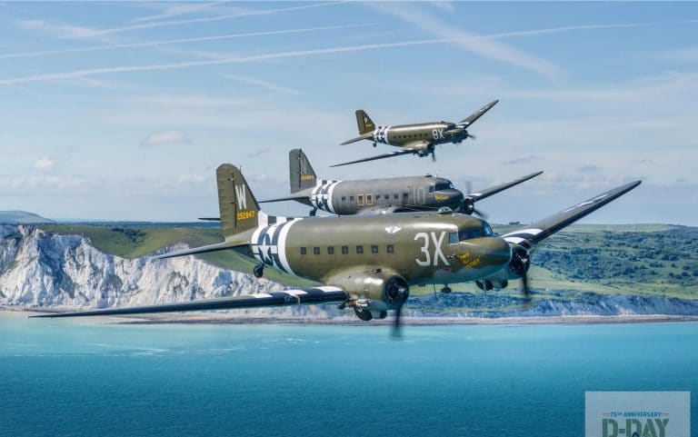 Massive WWII Aircraft Fleet to Retrace Historic D-Day Route