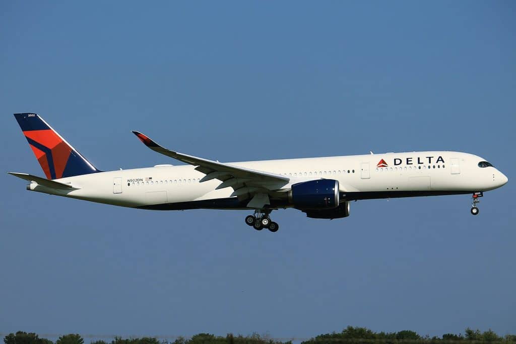 1599px Delta Air Lines Airbus A350 941 N502DN