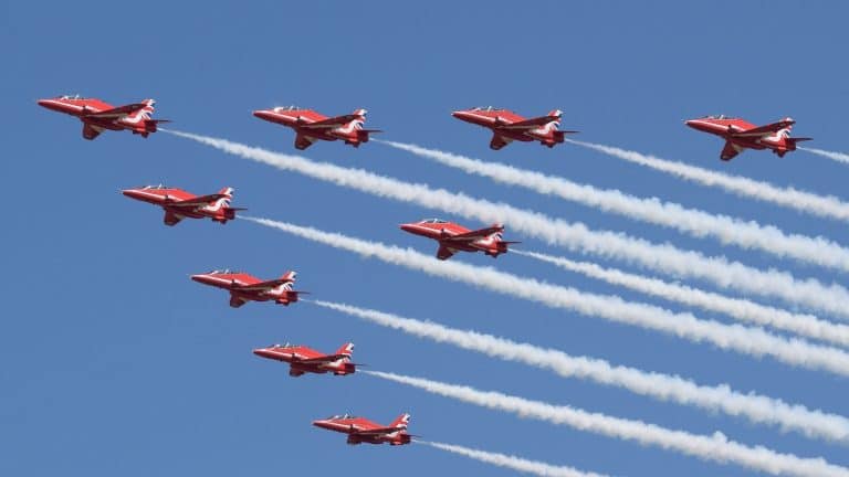 Britain’s Red Arrows Launch North American Tour in August