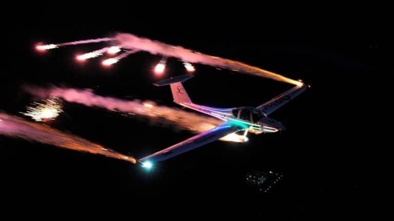 These Guys Put Fireworks On Their Wings To Make Airshow Attendees Smile