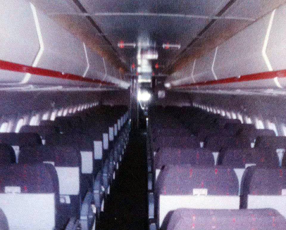 Midway Airlines DC-9 Cabin