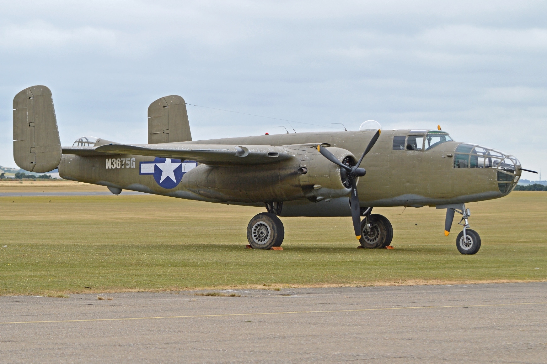 Photo Fanny: Portrait Of A Movie Star B-25 Mitchell