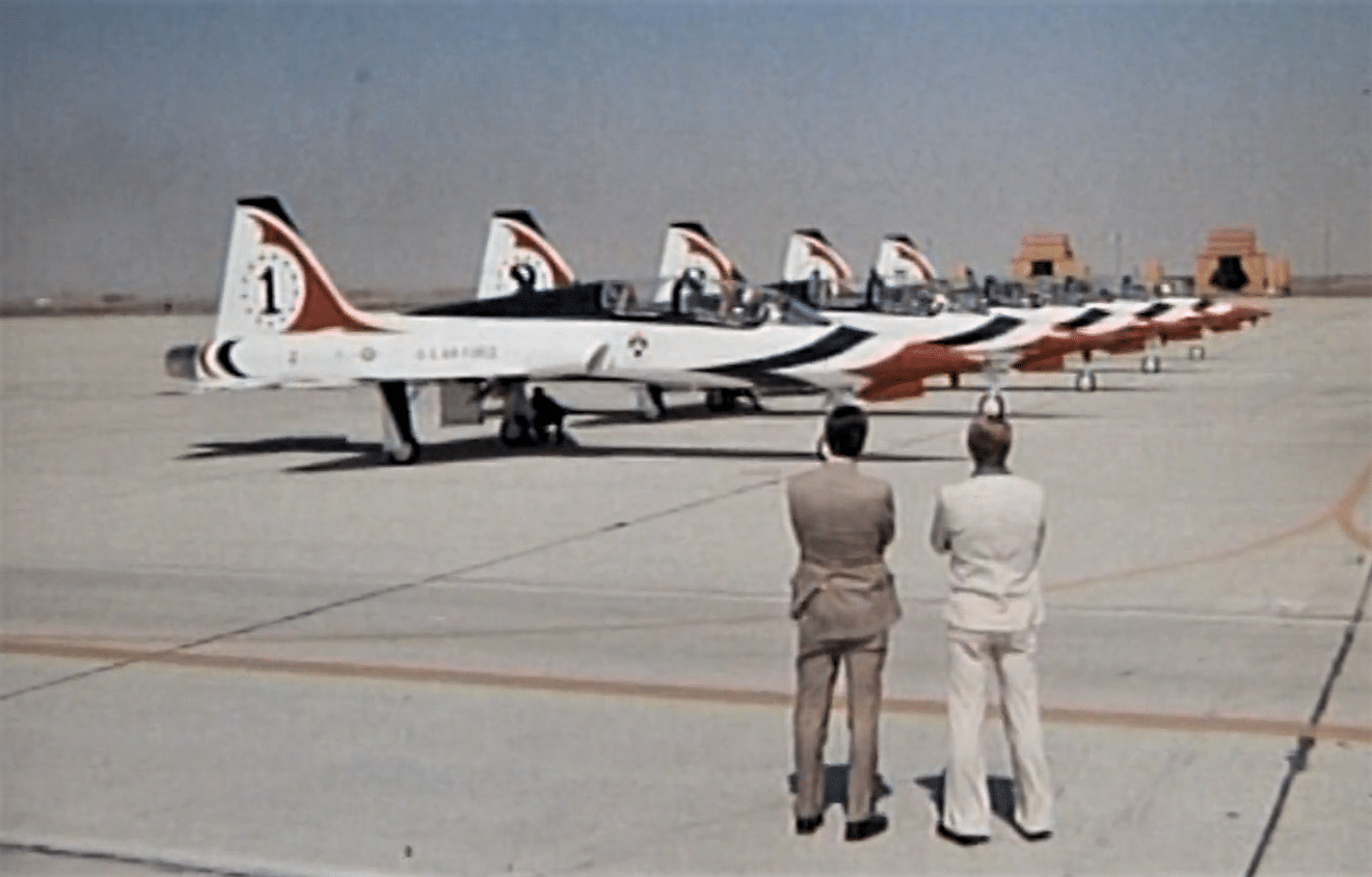 Air Force Thunderbirds Connect with 'The Six Million Dollar Man