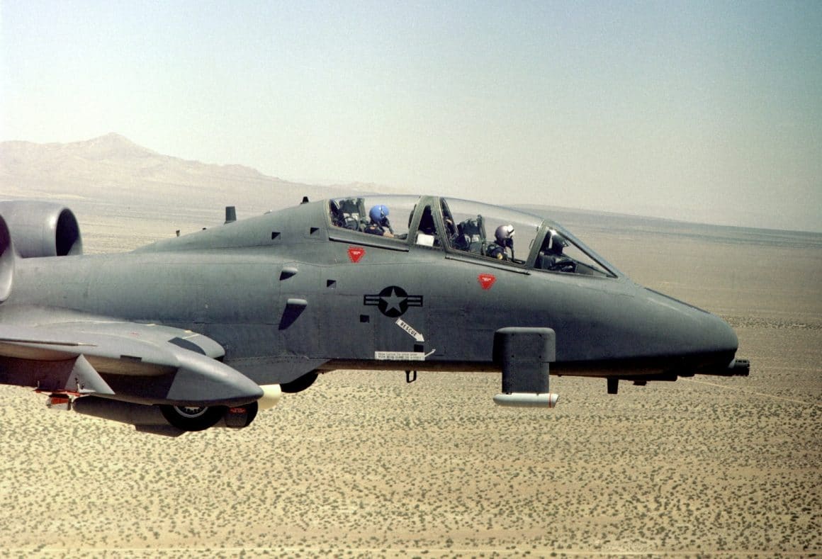 Two-seater A-10 hog.