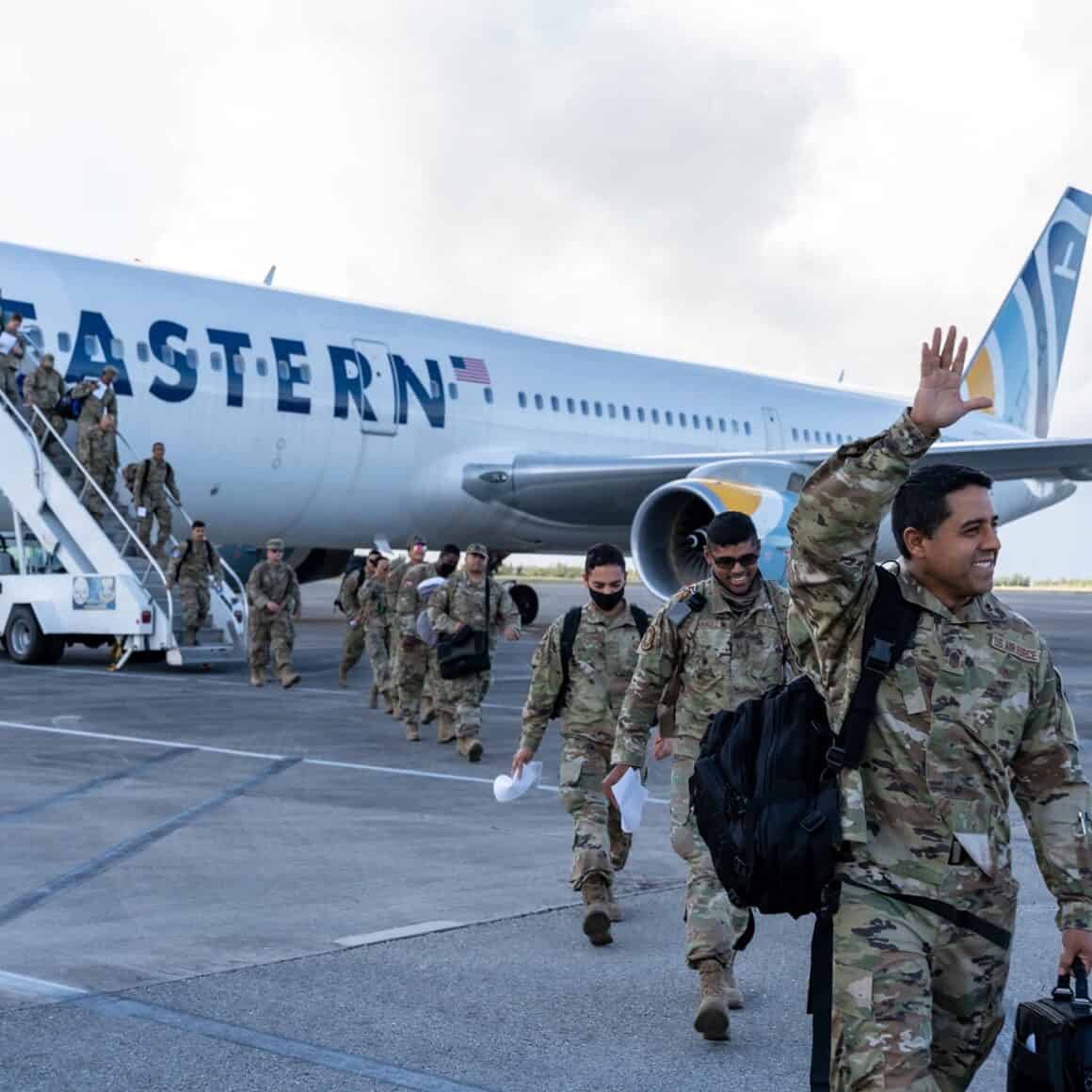 Eastern Airlines US military charter