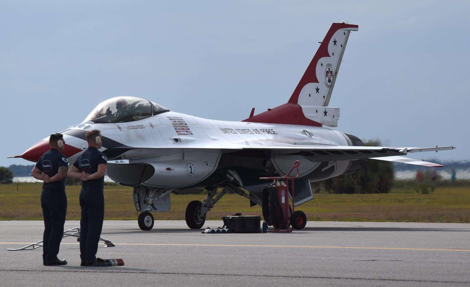 Thunderbirds, Top Military Aircraft Arrive for Cocoa Beach Airshow
