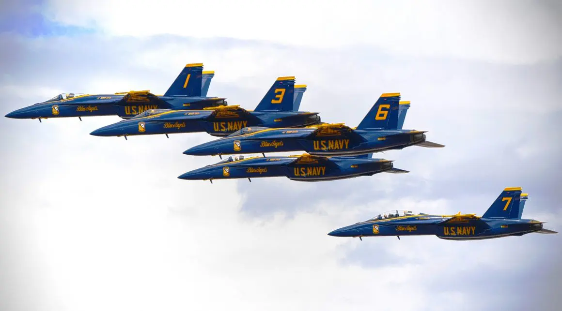 Meet the Blue Angels "New" Super Hornet Jets 6 Group 1