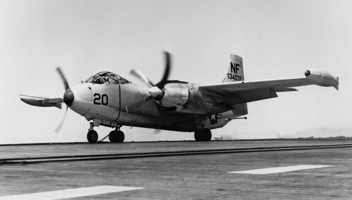 AJ 2 VAH 6 on cat USS Lexington CVA 16 1956a
