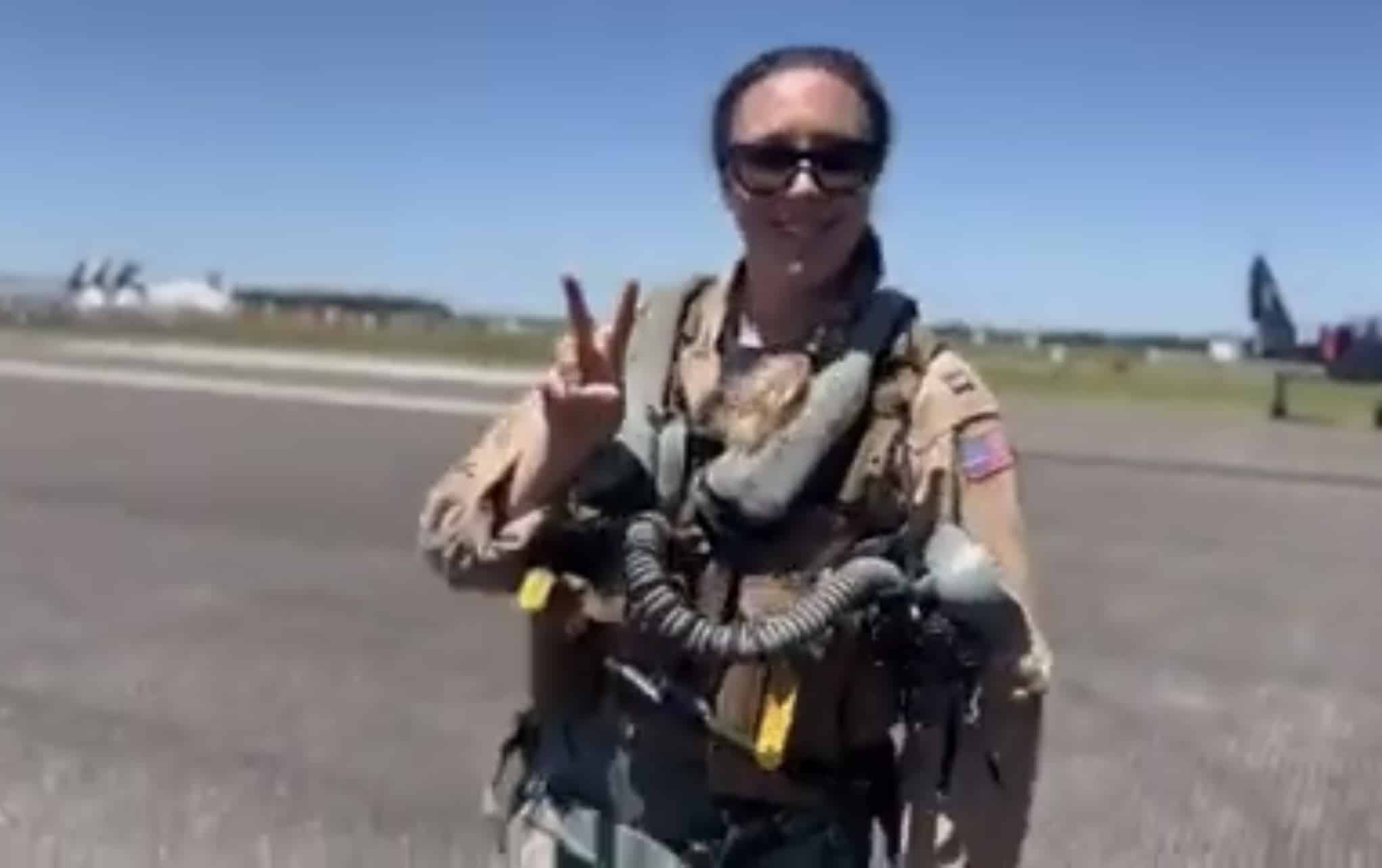 Blue Angels Select First Woman to Fly Team's Jet Demo Starting Next Year