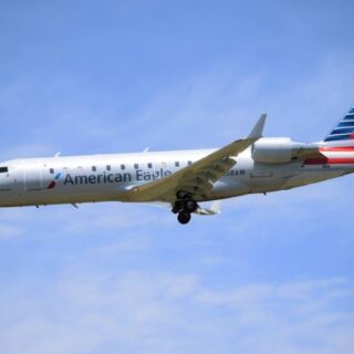 American Eagle CRJ-200 operated by Air Wisconsin