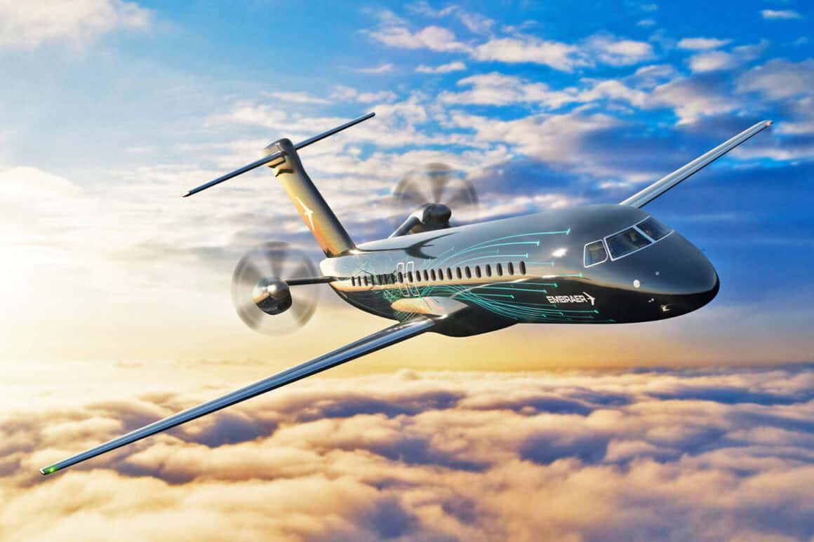 From Farnborough to the Freezer: What Happened to Embraer’s Next-Gen Turboprop Plan 1 Conceptual rendering of an Embraer's Next-Gen Turboprop