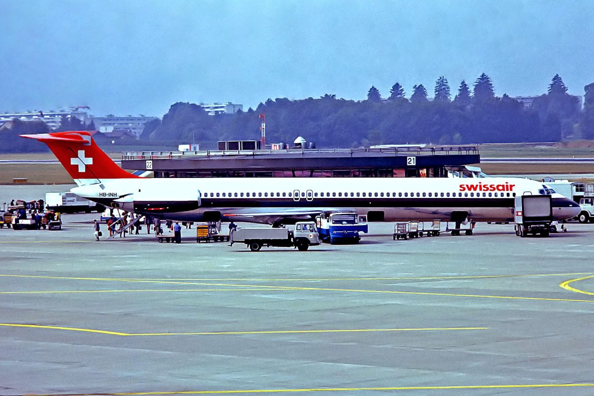 Project Freedom MD-81 in Swissair colors