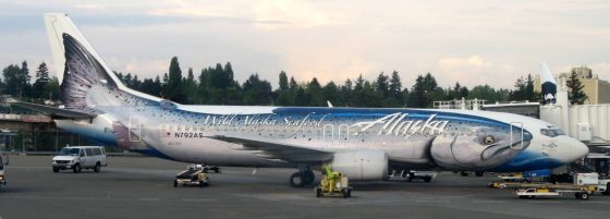 Alaska Airlines Salmon-Thirty-Salmon