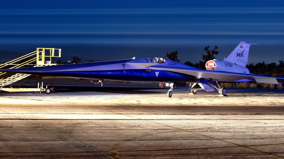 Trump brings back supersonic flight To US skies for first time in 50 years 2 Nasa X-59 tech demonstrator