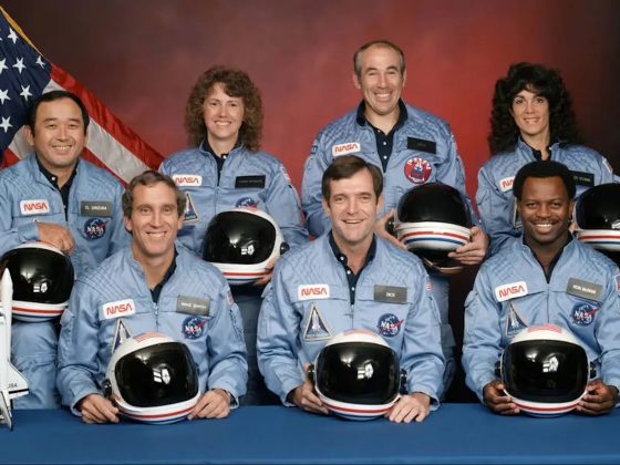 Challenger Crew of STS-51. Image: NASA