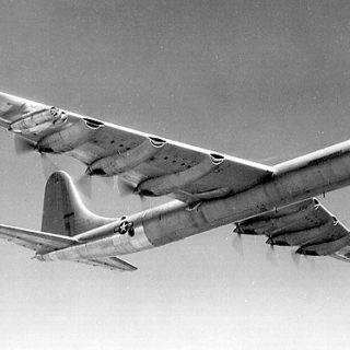 The massive B-36 Peacemaker had 10 engines! Photo: USAF