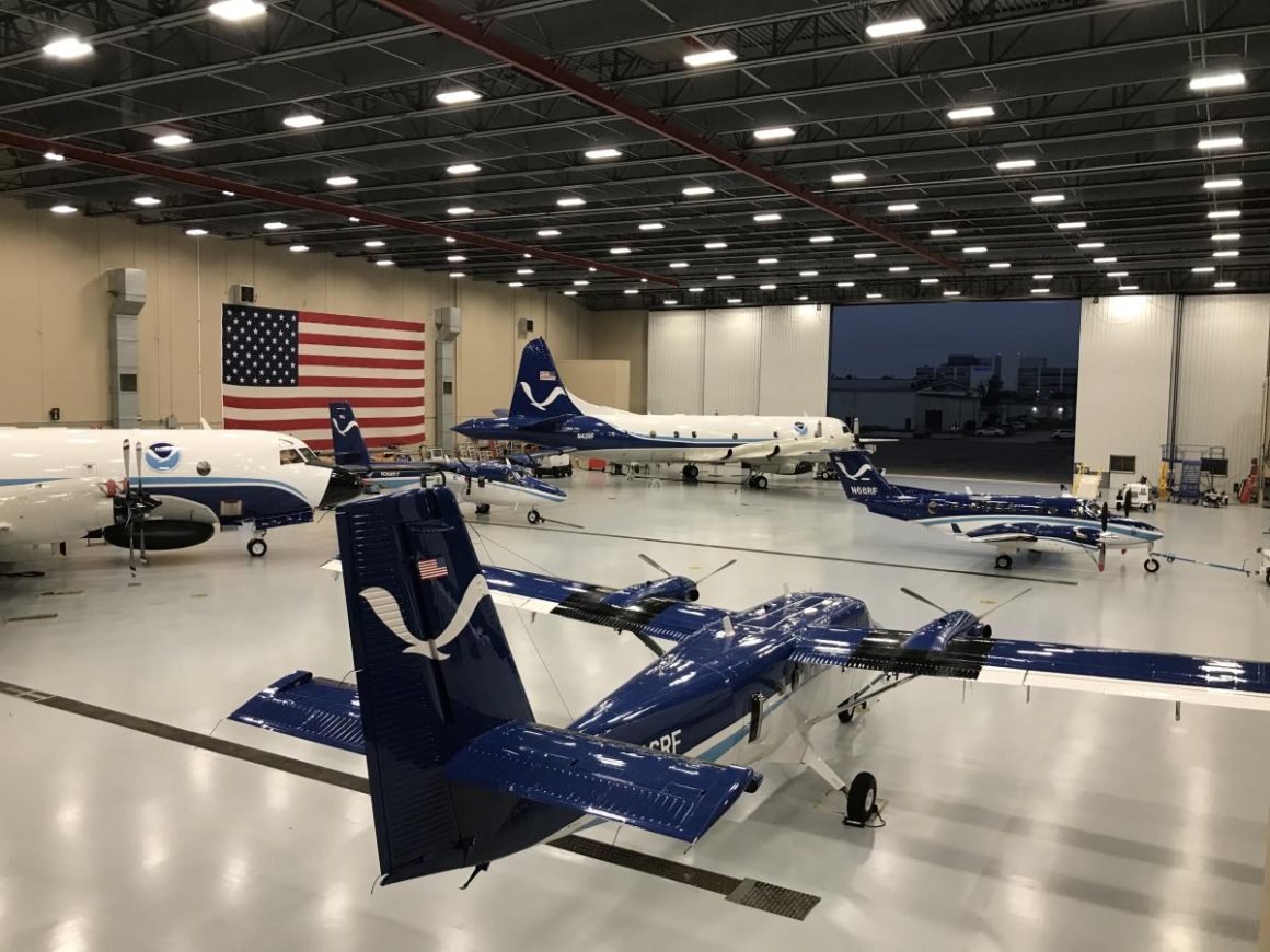 NOAA AOC Hangar at LAL