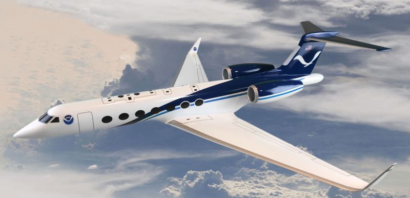 NOAA Gulfstream G550 artist concept