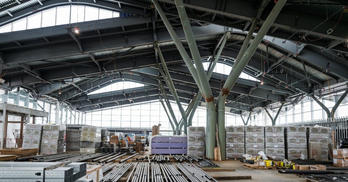 Inside the new terminal at Pittsburgh International Airport