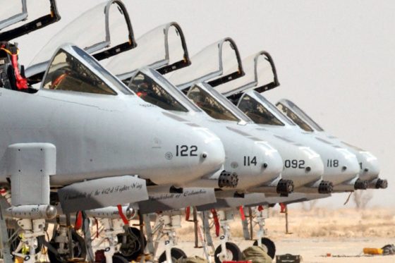 A-10s on the flightline. Image: DVIDs