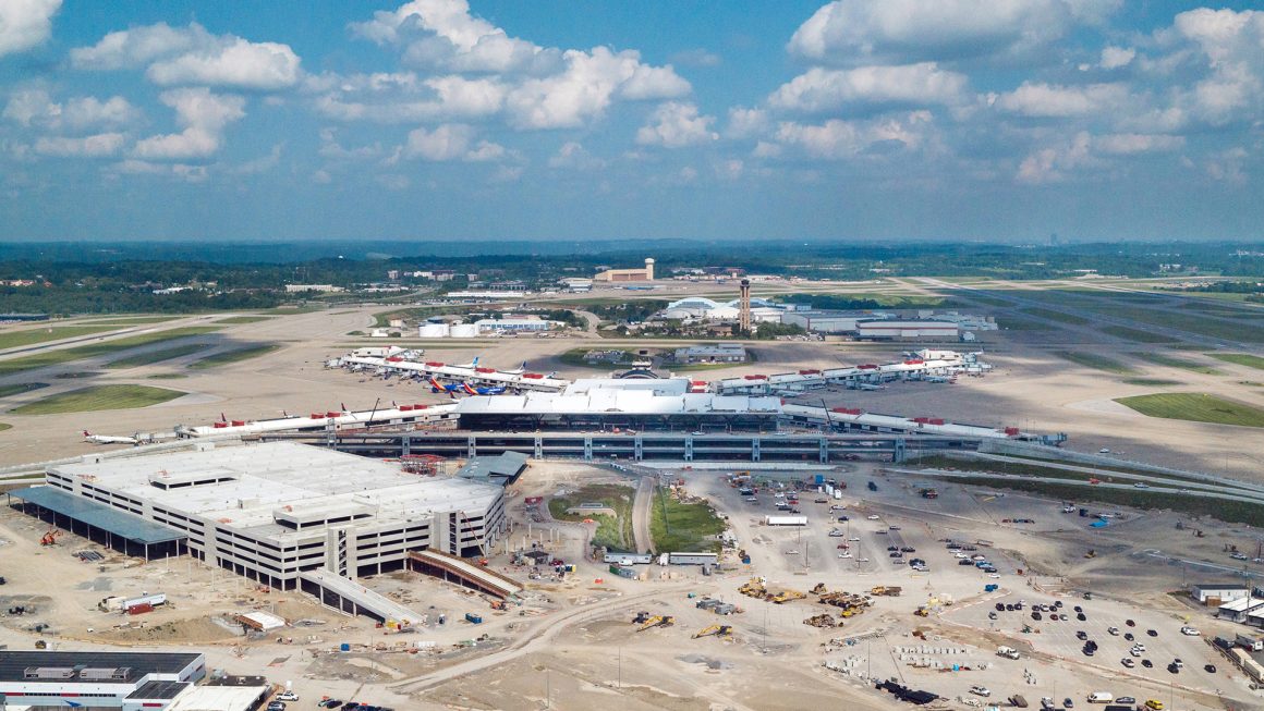 Aerial view of PIT transformation