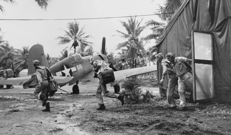 The F4U Corsair: VMF-214 Black Sheep During WWII