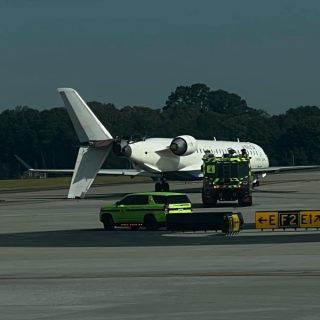 A Delta Connection CRJ-900 collided with an Airbus A350.