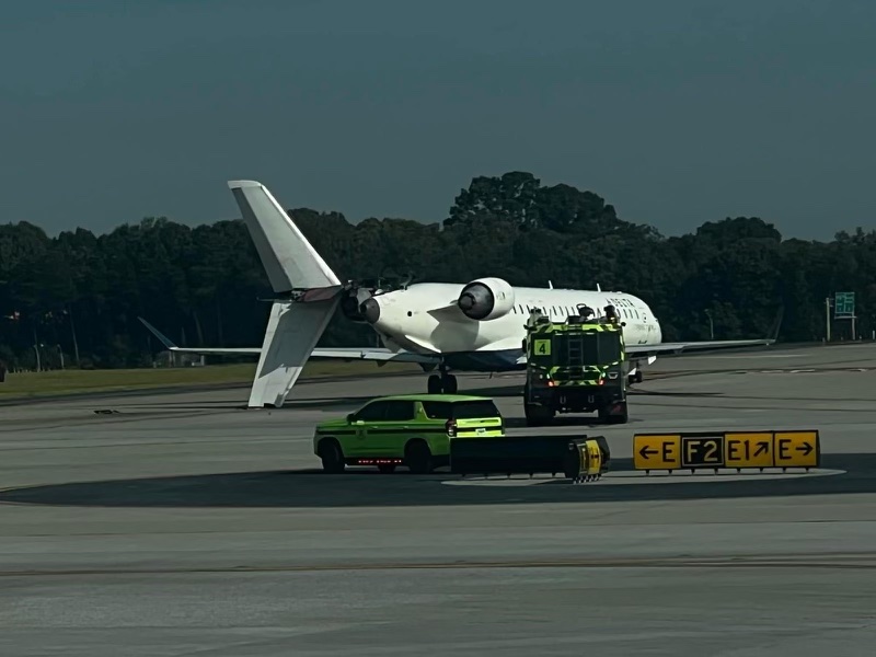 A Delta Connection CRJ-900 collided with an Airbus A350.