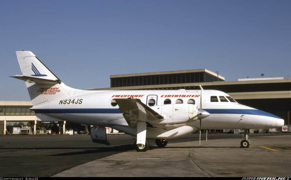 Piedmont Commuter British Aerospace BAe-3101 Jetstream 31