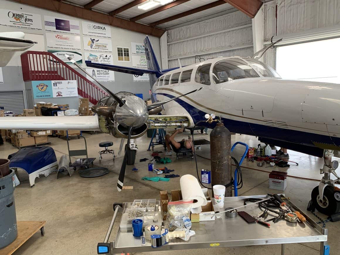 Inside Agape Flights: An Aviation Ministry Bringing Hope to the Caribbean 13 Cessna maintenance