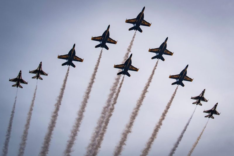 Blue Angels, Thunderbirds Will Both Fly in Pensacola Nov 1-2