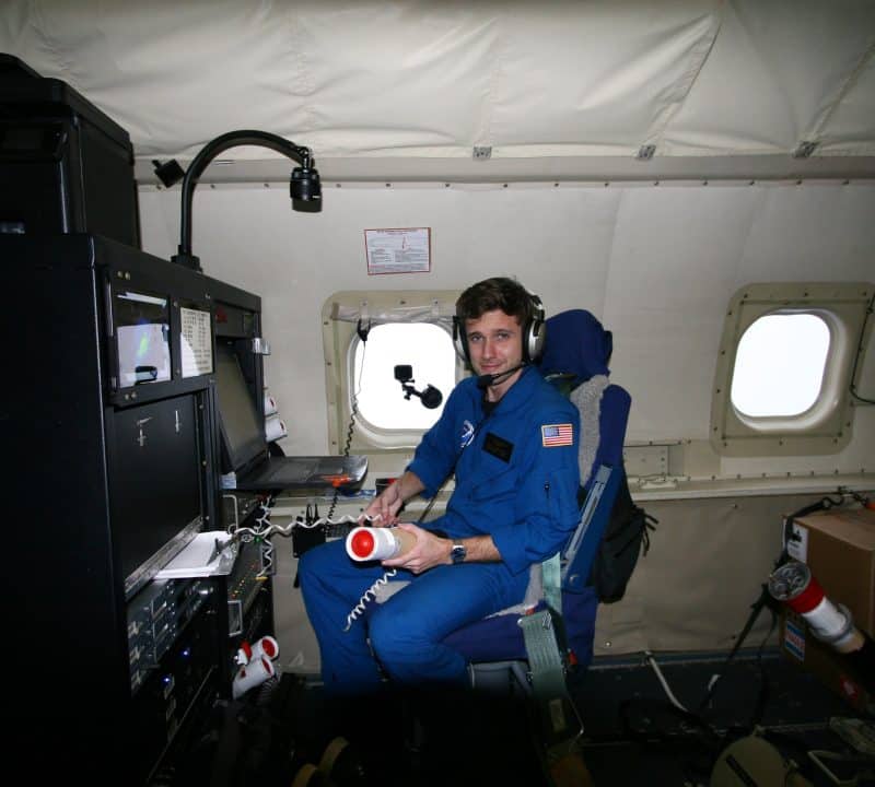 Into the Eye of the Storm with “Tropical Nick” and the P-3 Orion