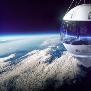 The Space Perspective Spaceship Neptune Capsule