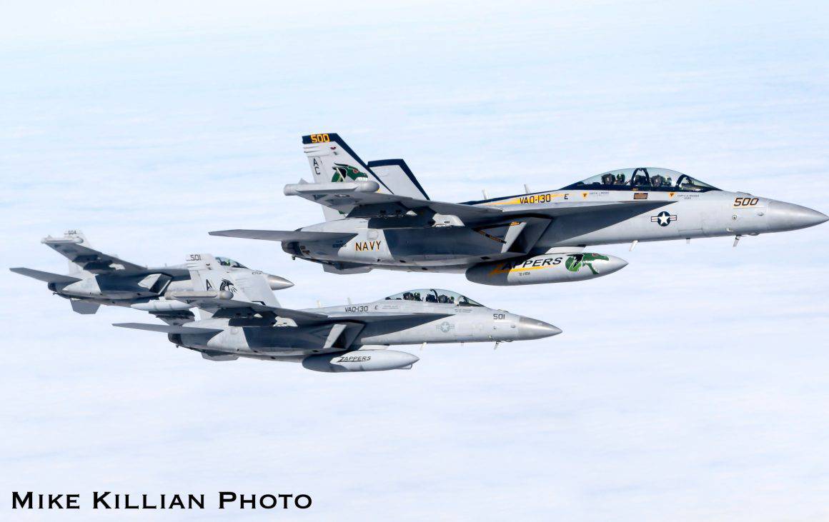 Growler Crashes in Washington, Search Underway for Crew 15 ew3i0110