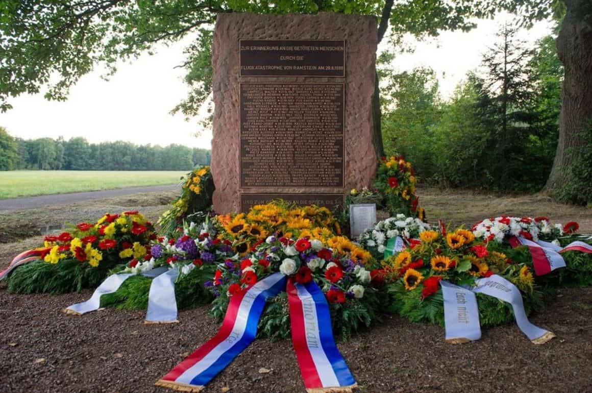 When My KC-10 Crew Witnessed Ramstein Air Base Disaster 3 Memorial to victims of the disaster. Image: USAF Photo