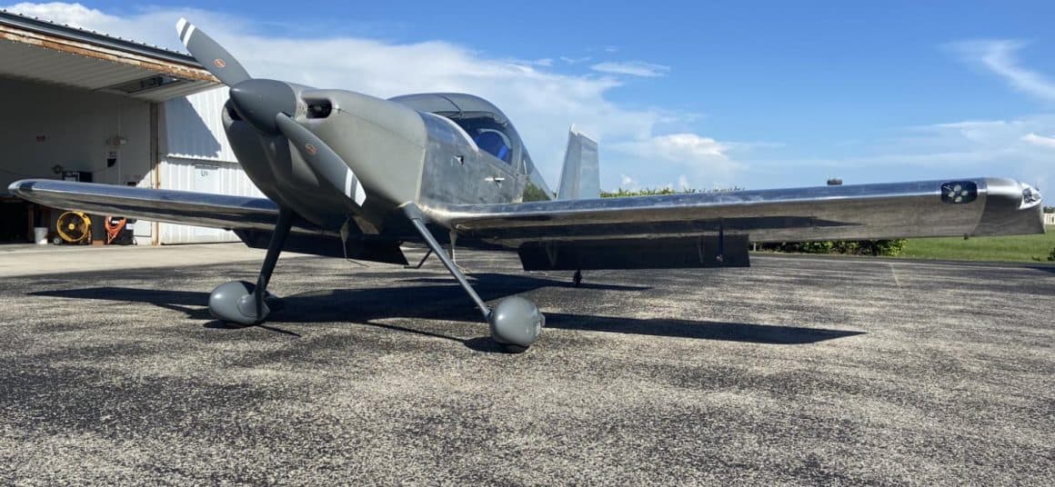 Dan Ruehl's RV-14 kit plane.