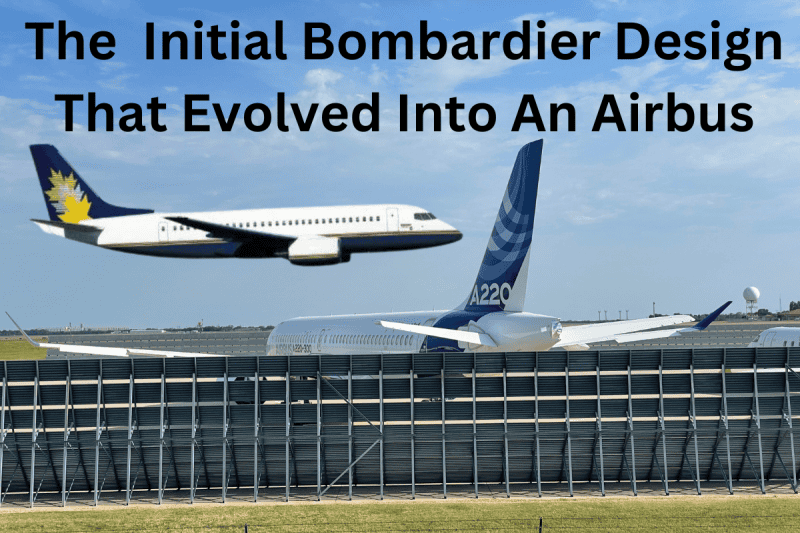 The Bombardier BRJ-X: The Design That Led To The Airbus A220