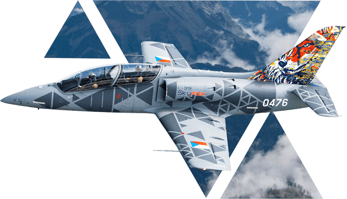 L-39 skyfox newly designed and developed by AERO Vodochody AEROSPACE: image: AERO
