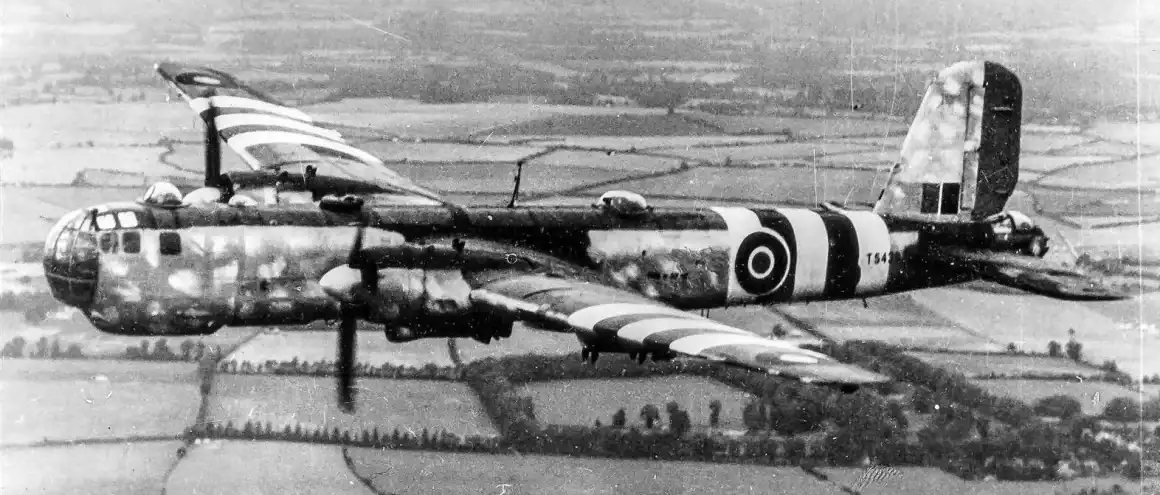 He-177 Greif captured by UK forces with British markings. | Image: public domain