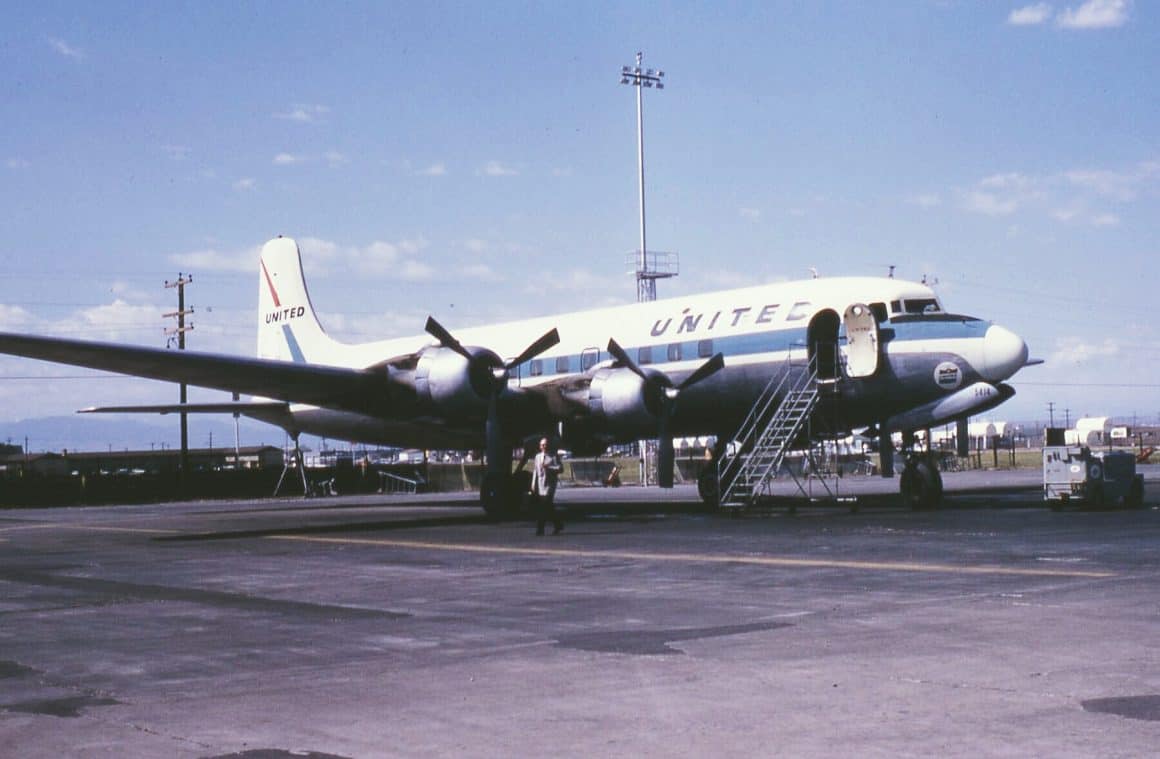 United’s Men-Only Flights: The Exclusive Club in the Sky Your Wife Couldn’t Join 2 6609 UAL DC 6 NorthRampStapletonDEN