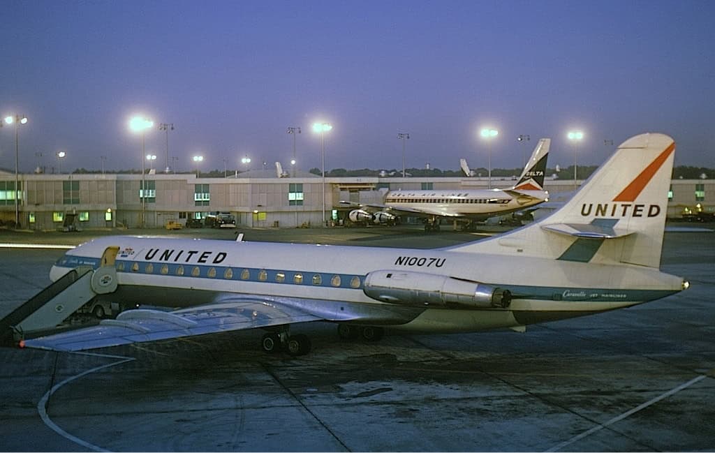 United’s Men-Only Flights: The Exclusive Club in the Sky Your Wife Couldn’t Join 3 United Airlines Caravelle Proctor